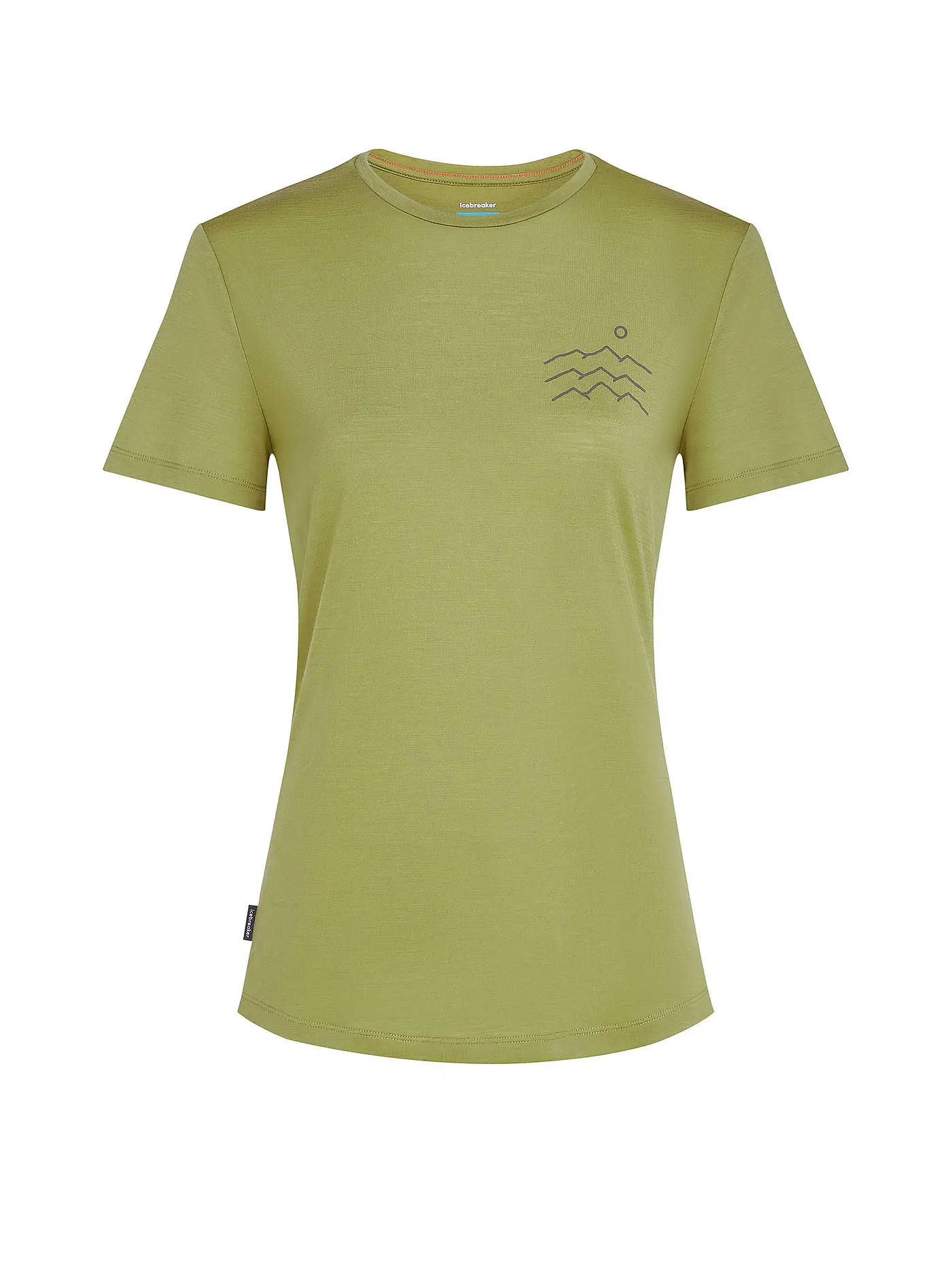 ICEBREAKER | Damen Funktionsshirt Across 125 Cool | olive